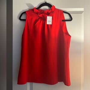 NWT red J Crew Factory top